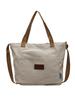 Bolsa Tote de Gran Capacidad para Mujer 2026 Nuevo Estilo Versátil Elegante Bolso de Hombro de Lona Bolsa para Estudiantes Clase Viajes Cotidianos Bolso Cruzado