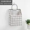 Bolsa Colgante Transfronteriza Artefacto de Dormitorio Bolsa de Almacenamiento Montada en Pared Tela de Pared Escritorio Algodón Lino Bolsa de Almacenamiento