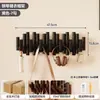 Perchero de madera maciza nórdico, perchero de pared estilo teclas de piano, gancho de pared para entrada, gancho detrás de la puerta del dormitorio, gancho de pared