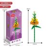 Bloques de Construcción Serie Flores Puzzle Lele Brothers Bloques de Construcción de Partículas Pequeñas Ensamblaje Rosa Simulación Compatible con un Modelo de Bloques de Construcción Alto
