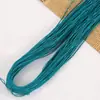 Banda elástica redonda de 0.8-2.0 mm, cordón elástico de látex colorido para joyería, manualidades hechas a mano y pulseras