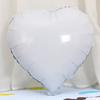Balão de Filme de Alumínio Monocromático em Formato de Coração, Leve, 18 polegadas, Transfronteiriço, Decoração de Casamento, Arranjo, Conjunto de Balões de Amor, Suprimentos Combinando