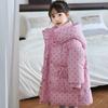Chaqueta de Plumón para Bebé 2024 Nueva Largo Medio Estilo Coreano Invierno Cálida Niña Gruesa Ropa Infantil Chaqueta
