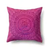 Estilo Nórdico Ins Mandala Funda de Almohada de Poliéster Oficina Coche Moda Hogar