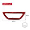 Adequado para peças de automóvel de alça de tronco de fibra de carbono de peças de modificação interior de Nissan 14-19 Qijun