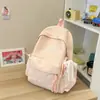 Novas Mochilas Escolares Estilo Coreano para Alunas do Ensino Fundamental e Médio, Mochilas Casuais de Alto Valor para Viagem