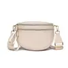 Bolso Transfronterizo de Cuero Genuino, Bolso Grande de Capacidad para Viajes Diarios, Bolso Cruzado Simple de Color Sólido de Gama Alta, Bolso de Piel de Vaca de Primera Capa para Mujer