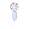 Vietnam Tailandia Venta Caliente Mini Ventilador de Mano Eléctrico Recargable por USB Ventilador Pequeño con Correa Conveniente