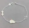 Nuevo Pulsera de Plata de Ley S925 Pulsera para Niña Estudiante Pulsera de Dibujos Animados Outlet de Fábrica de Joyería de Plata Transfronteriza