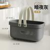 Cesta de Almacenamiento Portátil, Caja de Almacenamiento para Artículos de Baño, Canasta de Baño para Dormitorio, Caja de Almacenamiento Portátil para Exteriores