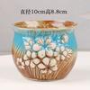 Vaso de flores cerâmico planta suculenta pilha velha grande diâmetro interno planta de carne pequeno vaso de flores atacado venda rápida vaso ornamentos