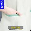 Limpeza Roupas de Trabalho Tia Verão Manga Curta Feminino Terno Limpeza de Propriedade de Hotel Ajudante de Quarto Ferramentas Catering Gola