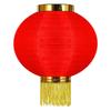 Linterna de Papel Redonda Roja Colgante Plegable para Exteriores Estilo Japonés-Coreano Celebración de Festival Accesorios de Baile Linterna de Alambre
