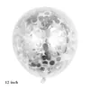 Amazon Globos Transparentes de Confeti y Brillantina de 12 Pulgadas Redondos Transparentes con Confeti de Colores Decoración de Cumpleaños