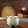 Queimador de Incenso de Cerâmica com Esmalte Cristalizado Suporte para Incenso Flor Suporte de Incenso Criativo para Interior Suporte para Varetas de Incenso Ornamento de Aromaterapia para Mesa Queimador de Incenso