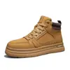 Zapatos Nuevos de Hombre para Primavera, Zapatos Blancos de Caña Alta Transpirables, Zapatos Deportivos Ligeros Versátiles de Moda para Hombre, Tenis Casuales