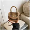 Bolso de Mano Mini Elegante de Alta Gama para Niñas, Cruzado de Hombro Versátil de Nicho a Cuadros de Lana