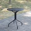 Fabricantes de origen mesa y silla de comedor moderna para exteriores mesa de hierro completa impermeable cafetería mesa y silla de comedor para exteriores soporte venta al por mayor