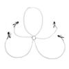 Cuatro Cabezas Doble Cima Clip de Nuez Clip para Clítoris Sentimiento SM Accesorios de Masturbación Esclavo Alternativo Sastrería Herramientas de Tortura Suministros para Adultos