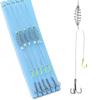 Anzol Especial para Tartaruga, Anzol Triplo para Tartaruga, Vara de Mão, Kit de Pesca para Tartaruga, Anzol Branco para Tartaruga, Anzol de Mola, Kit de Linha com Anzol Explosivo