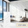 Pegatinas de Pared tipo Azulejo de Mármol Falso Papel Tapiz Impermeable y a Prueba de Humedad para Cocina Baño Pegatinas Decorativas para Renovación de Paredes de Fondo Autoadhesivas