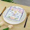 Servilleta Decorativa con Tema de Fiesta de Cumpleaños de Mariposas Transfronteriza Juego de Servilletas Impresas Celebración de Fiesta Servilleta Cuadrada Fabricante Venta al por Mayor