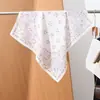 Pañuelo pequeño cuadrado de algodón y lino con estampado de espiga estilo "old money", pañuelo para la cabeza tipo terciopelo sedoso, chal protector solar para el cuello para mujer