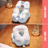 Nueva almohada de siesta de lana de cordero de dibujos animados para estudiantes y oficina, almohada para recostarse para la hora del almuerzo, juguete de peluche de regalo, venta al por mayor de fábrica