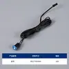 Focos pequeños enchufables personalizables, luces de armario desmontables, luces para gabinetes, focos empotrados de luz roja, iluminación ambiental