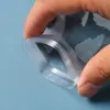 Bolsas Auto-sellantes de PVC Espeso de Alta Transparencia para Joyería y Collares, Bolsas de Almacenamiento Antioxidación, Bolsas Transparentes para Empaque de Joyería al por Mayor