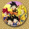Periférico de Animação Dragon Ball Super Insígnia Rei Macaco Presente para Crianças Estudantes Broche Joia Insígnia Pendurável Personalização