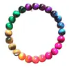 Ventas Directas de Fábrica Temu Xiyin Tiktok Popular Transfronterizo Pulsera Siete Meridianos Energía Yoga Meditación Pulsera