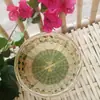 Produtos de bambu cesta de bambu trançada cesta de renda vaso de flores de fundo plano cesta de frutas cesta de ovos cesta de armazenamento de bambu trançada