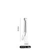 Acero Inoxidable 304 Pinza de Tres Líneas Barbacoa Parrilla Anti-quemaduras Parrilla de Barbacoa Pinza para Alimentos de Buffet Pinza para Filete y Pan para el Hogar