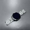 Adecuado para Huawei WATCH GT5(46 mm) Correa de Reloj GT5 Correa Especial Curvada de Tres Eslabones de Acero Inoxidable
