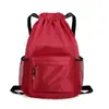 Mochila de entrenamiento de fútbol y baloncesto, personalizable con logo, bolsa con cordón deportiva y de fitness para actividades