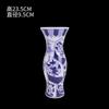 Nuevos Adornos de Candelabro de Cerámica Azul y Blanco Clásico Chino para Sala de Estar Mesa de Café Entrada Candelabro de Porcelana de Lujo Suave Accesorios para el Hogar