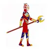 Juguetes de Marionetas de Sombra de Pekín Viaje al Oeste Marioneta de Madera de Sombra Marioneta de Sun Wukong Figuras Pequeñas Souvenir Especial para Niños Regalo