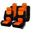 Funda de asiento para comercio exterior funda de asiento para coche cojín de tela de poliéster funda de asiento universal para las cuatro estaciones funda de cojín juego de 4 piezas juego de 9 piezas