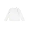 Ropa para niños Nuomi Wanzi para niñas, camiseta básica lisa de color sólido, estilo otoño, agradable a la piel, transpirable, camiseta de manga larga para niños