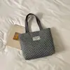 Bolsa de Lona Grande Capacidade Feminina 2026 Novo Estilo Moda Versátil Bolsa de Ombro Único Bolsa Transversal para Estudante Aula Deslocamento