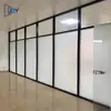 Mamparas de Vidrio Templado Más Vendidas, Mamparas de Oficina de Aleación de Aluminio, Mamparas de Vidrio Esmerilado para Salas de Conferencias, Personalización de Aislamiento Acústico para Escuelas