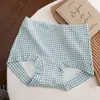 Nova Roupa Íntima Estampada 100% Algodão para Meninas, Algodão Grau A 10A Antibacteriano Extensão de Algodão Puro na Virilha Tamanho Grande Amigo da Pele Boxer Feminino