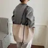 Bolso de Hombro Tipo Tote con Airbag 2026, Versátil Bolso de Otoño de Gran Capacidad para Mujer, para Viajes Diarios y Casual, Nuevo Modelo Texturizado