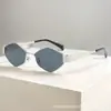 Gafas de Sol de Forma Diamante Transfronterizas Modelo Nuevo Arco del Triunfo Gafas de Moda Metal Protección UV Visera de Sol Gafas de Sol de Mujer de Moda