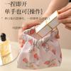 Bolsa de Cosméticos Impermeable con Estampado de Metralla Nueva Bolsa de Cosméticos de Mano Llaves Lápiz Labial Mini Almacenamiento Monedero