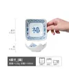 Novo Conjunto de Louça de Cerâmica Estilo Chinês para Jantar de Reunião para Uso Doméstico, Tigelas e Pratos Atacado, Tigelas Grandes, Pratos de Jantar Redondos, Tigelas e Pratos para Sopa