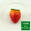 Modelo de fresa de simulación plástico fruta falsa decoración accesorios de fondo para fotografía materiales de decoración DIY