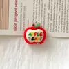 Acessórios de Resina DIY Joias Maçã Gatinho Cola de Creme Capa de Celular Grampo de Cabelo Elástico de Cabelo Flor de Sapato Pingente Criativo Material de Papelaria
