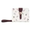 Billetera Elegante Nueva Kansang Flower para Mujer 2026, Billetera corta con Cremallera para Monedas Multi-tarjetas de Estilo Ins para Niñas